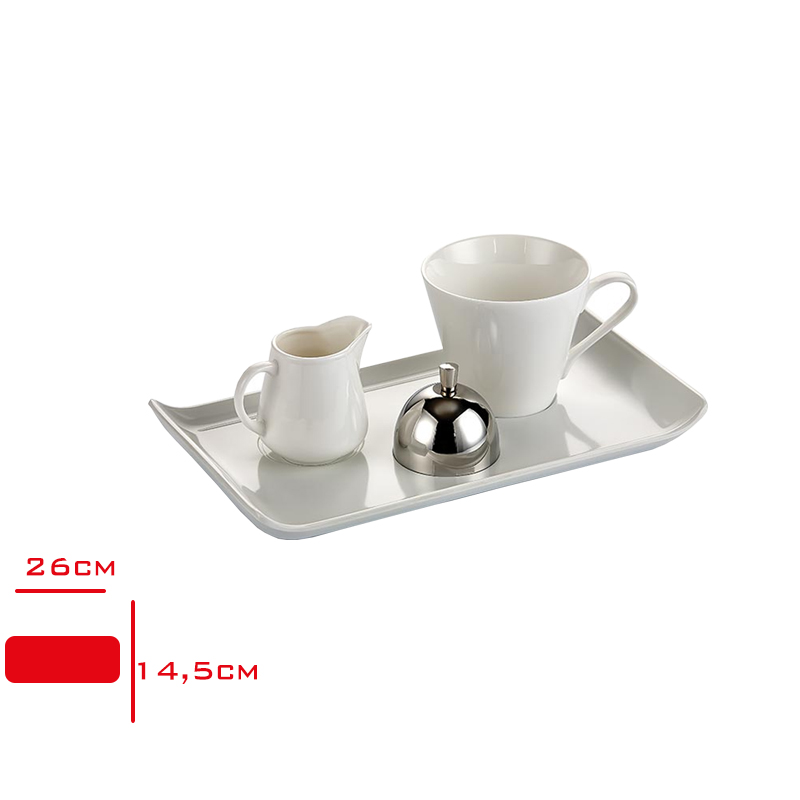 BIRADLI NESCAFE SERVIS TAKIMI 26*14,5 CM BRD-406410-NS - 