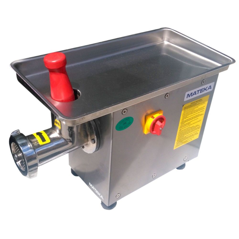 MATEKA KIYMA MAKINESI 100 KG/SAAT NO:12 EPA 12 - 1. Minimum sipariş tutarı 5.000TL'dir (KDV hariç).
2. Fiyatlarımız İzmir teslim fiyatlarıdır; kargo ücreti Kargo ve Teslimat Politikası'na göre hesaplanır (₺100.000 ve üzeri siparişlerde ücretsiz).
3. Spot ve sipariş üzerine tedarik edilen ürünlerde stok durumu ve teslim süresi sipariş onayında bildirilir.
4. Kusurlu, hasarlı veya yanlış gönderilen ürünler, teslimden itibaren 14 gün içinde bildirilmesi hâlinde iade alınır.
5. Şahıs şirketlerine ve tüzel kişilere faturalı satış yapılmaktadır; bireysel tüketicilere satış yapılmamaktadır.