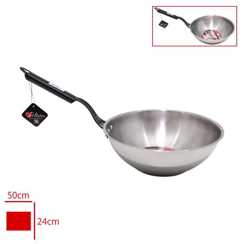 ULUTAS CELIK ARYA WOK TAVA 28 CM END-CWT-001 - 