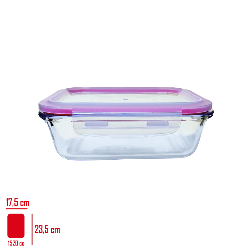 BORART CAM SAKLAMA KABI PLASTIK KAPAKLI 1520 CC 46152 PF - 