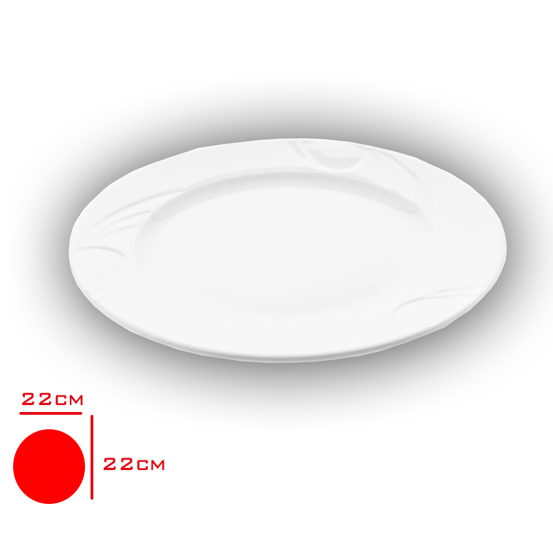 GURAL KARIZMA DUZ TABAK 22 CM KZM22DU00 - 