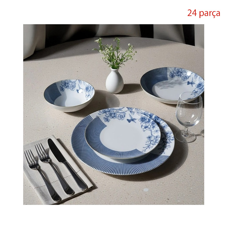 GURAL GBS ATINA YEMEK TAKIMI 24 PARCA GBSATN24KY4R48802 - 