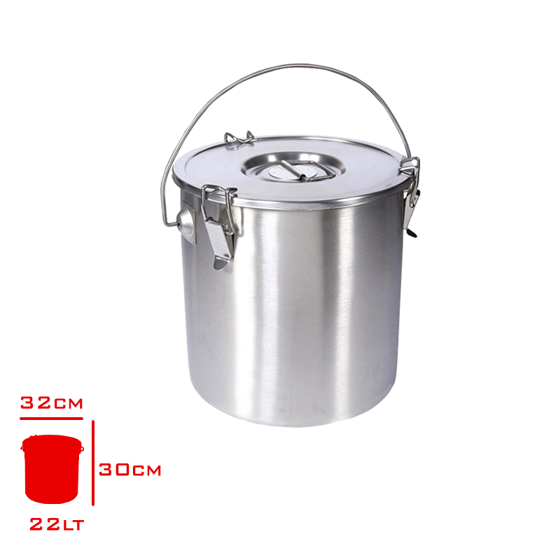 YURUK TASIMA KOVASI CONTALI TABANSIZ 22 LT 30X32 CM 530320 - 