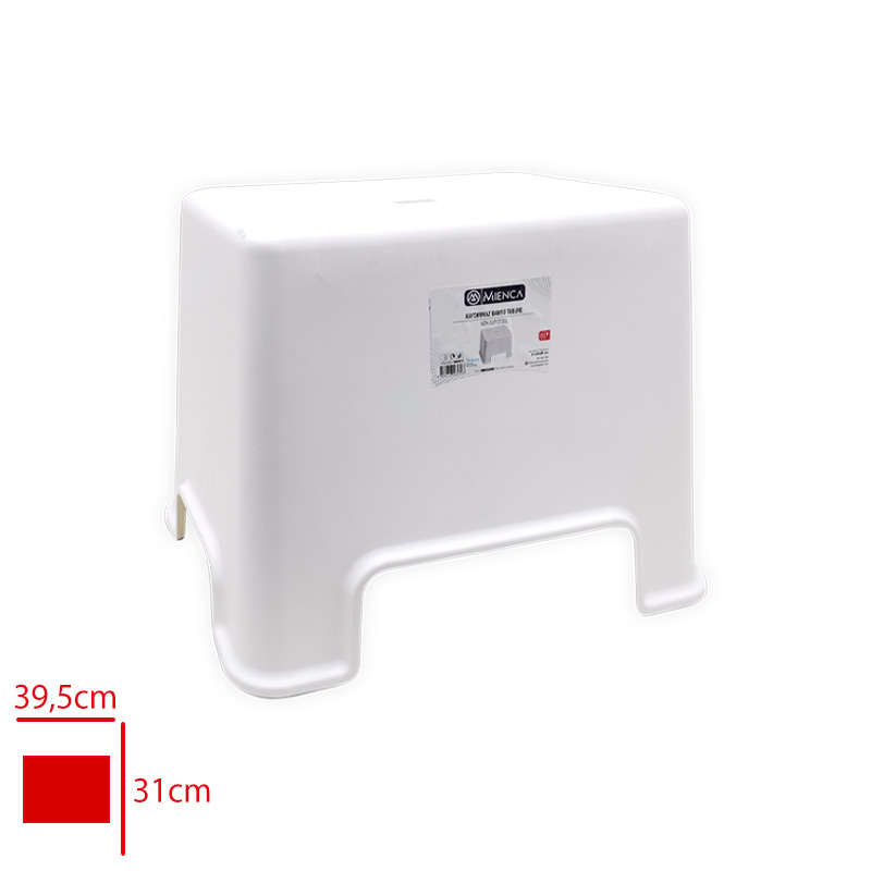MERDEM BANYO TABURESI KAYDIRMAZ 21*32*30 MRD-572 - 
