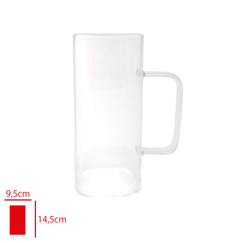 LEVA CAM KUPA BOROSILIKAT 350 ML LV-51001 - 