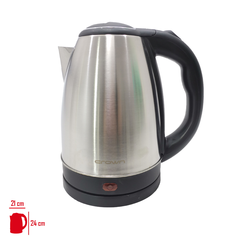 QUEENTA CELIK SU ISITICI KETTLE 1,8 LT INOX 1500 W QK-01 - 
