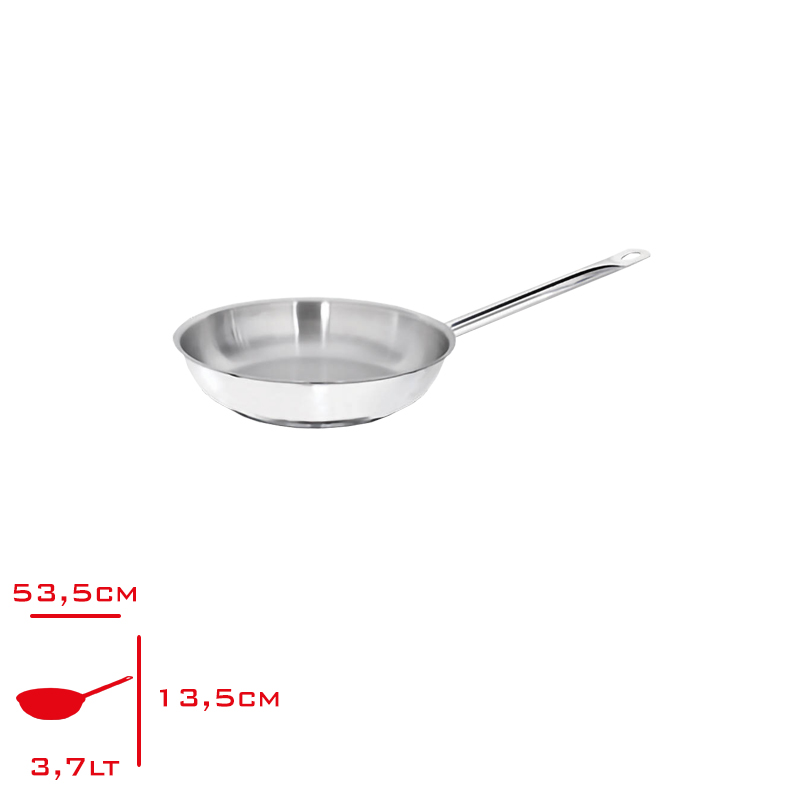 KAPP TEK SAPLI CELIK TAVA 3,7 LT 28*6 30152806 - 