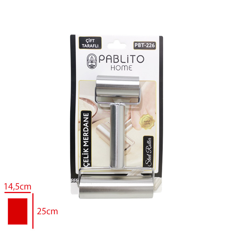 PABLITO METAL MERDANE RULO PBT-226 - 1. Minimum sipariş tutarı 5.000TL'dir (KDV hariç).
2. Fiyatlarımız İzmir teslim fiyatlarıdır; kargo ücreti Kargo ve Teslimat Politikası'na göre hesaplanır (₺100.000 ve üzeri siparişlerde ücretsiz).
3. Spot ve sipariş üzerine tedarik edilen ürünlerde stok durumu ve teslim süresi sipariş onayında bildirilir.
4. Kusurlu, hasarlı veya yanlış gönderilen ürünler, teslimden itibaren 14 gün içinde bildirilmesi hâlinde iade alınır.
5. Şahıs şirketlerine ve tüzel kişilere faturalı satış yapılmaktadır; bireysel tüketicilere satış yapılmamaktadır.