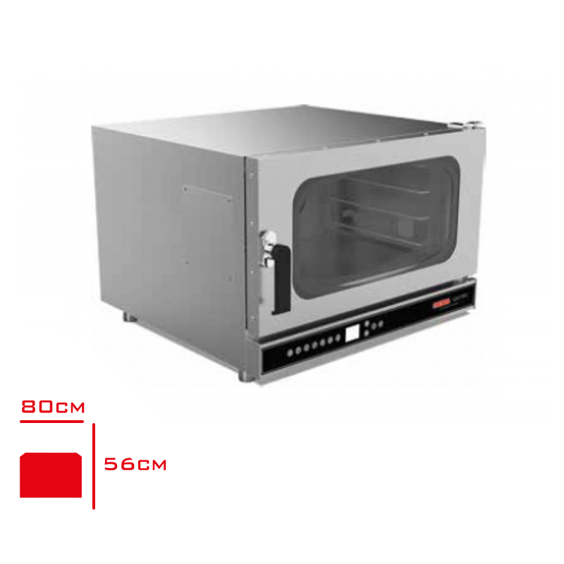 SGS PATISSERIE FIRIN KONVEK. MANUEL ELK. 4/40X60 KF-4 ANALOG