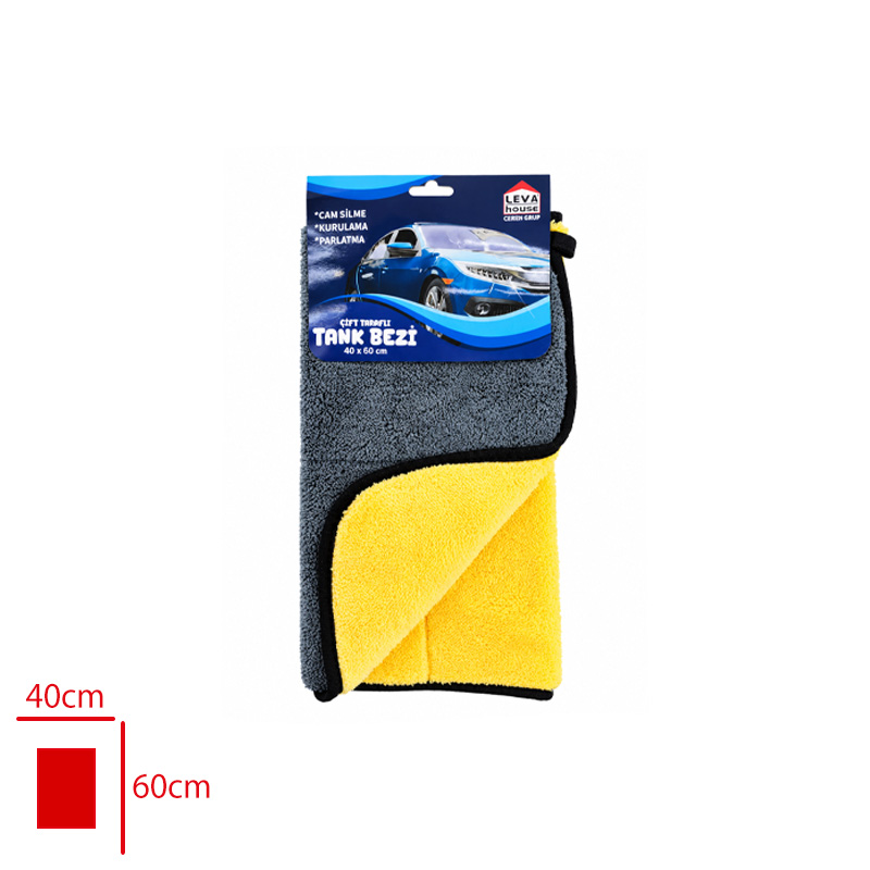LEVA HOUSE CIFT TARAFLI TANK BEZI 40X60 CM TM-320 - 