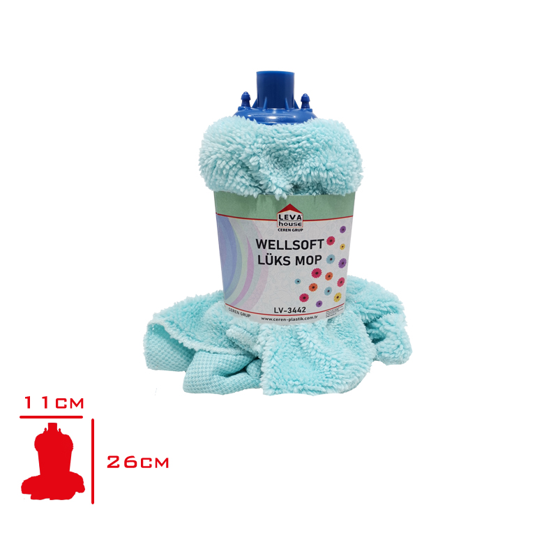 LEVA LUKS HAVLU MOP WELSOFT LV-3442