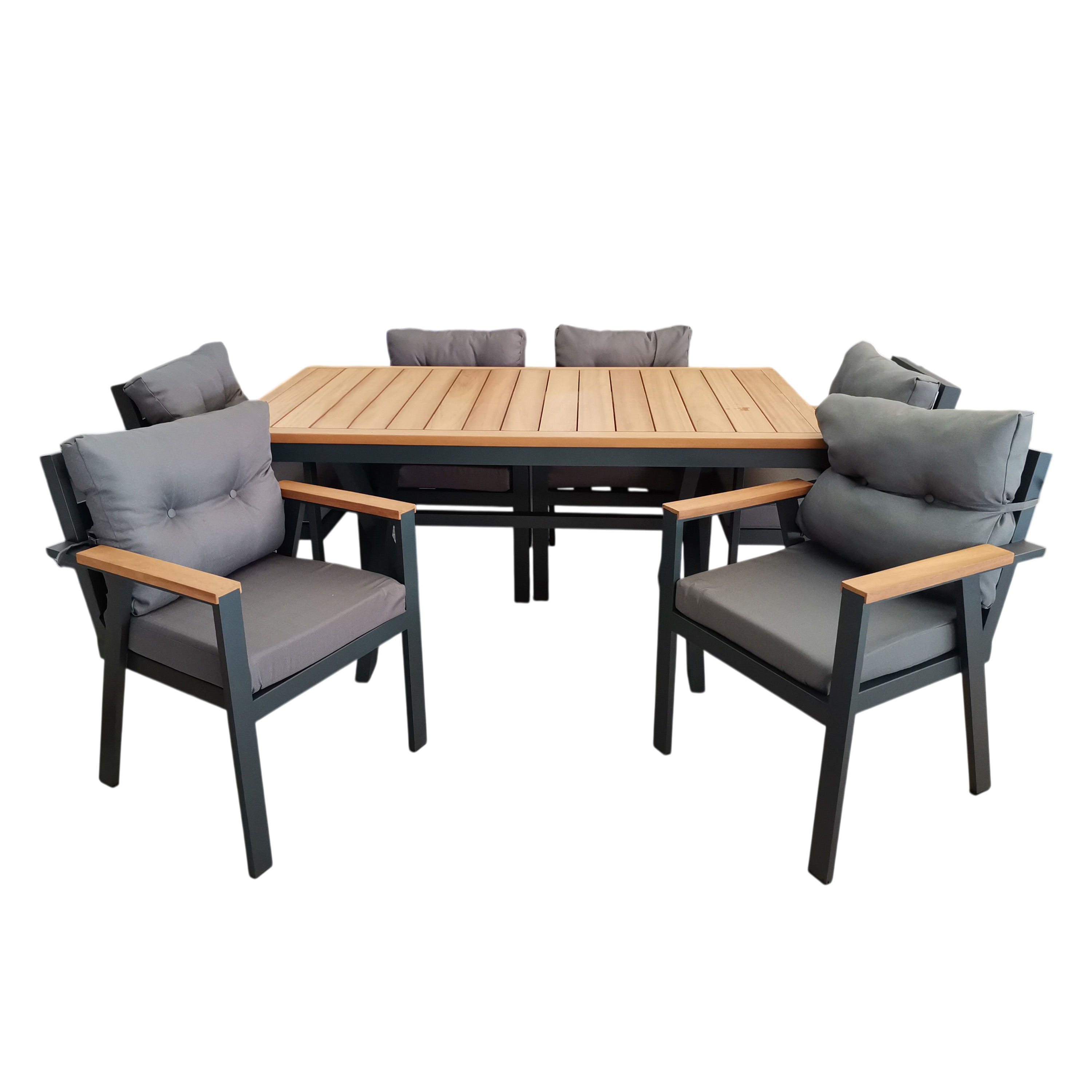 BAMBUM CARLA ALUMINYUM IROKO YEMEK TAKIMI 6 KISILIK - 1. Minimum sipariş tutarı 5.000TL'dir (KDV hariç).
2. Fiyatlarımız İzmir teslim fiyatlarıdır; kargo ücreti Kargo ve Teslimat Politikası'na göre hesaplanır (₺100.000 ve üzeri siparişlerde ücretsiz).
3. Spot ve sipariş üzerine tedarik edilen ürünlerde stok durumu ve teslim süresi sipariş onayında bildirilir.
4. Kusurlu, hasarlı veya yanlış gönderilen ürünler, teslimden itibaren 14 gün içinde bildirilmesi hâlinde iade alınır.
5. Şahıs şirketlerine ve tüzel kişilere faturalı satış yapılmaktadır; bireysel tüketicilere satış yapılmamaktadır.