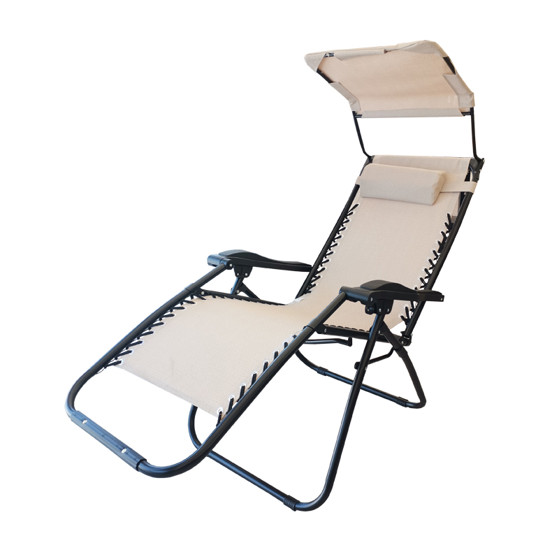 SEZLONG KATLANIR METAL PLASTIK KOLLU LUKS ILC-001