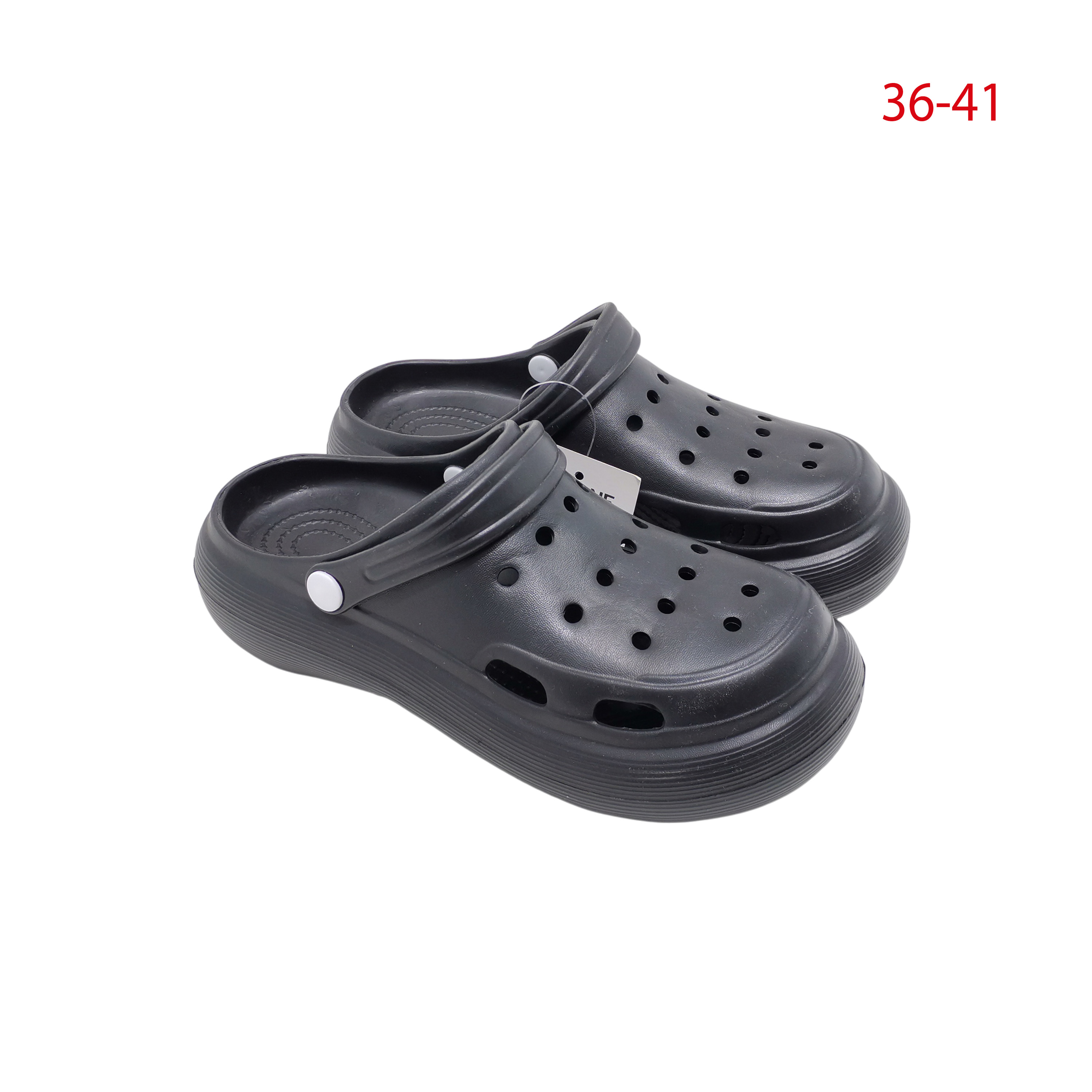 LILY ZENNE TERLIK SIYAH CROCKS 36-41