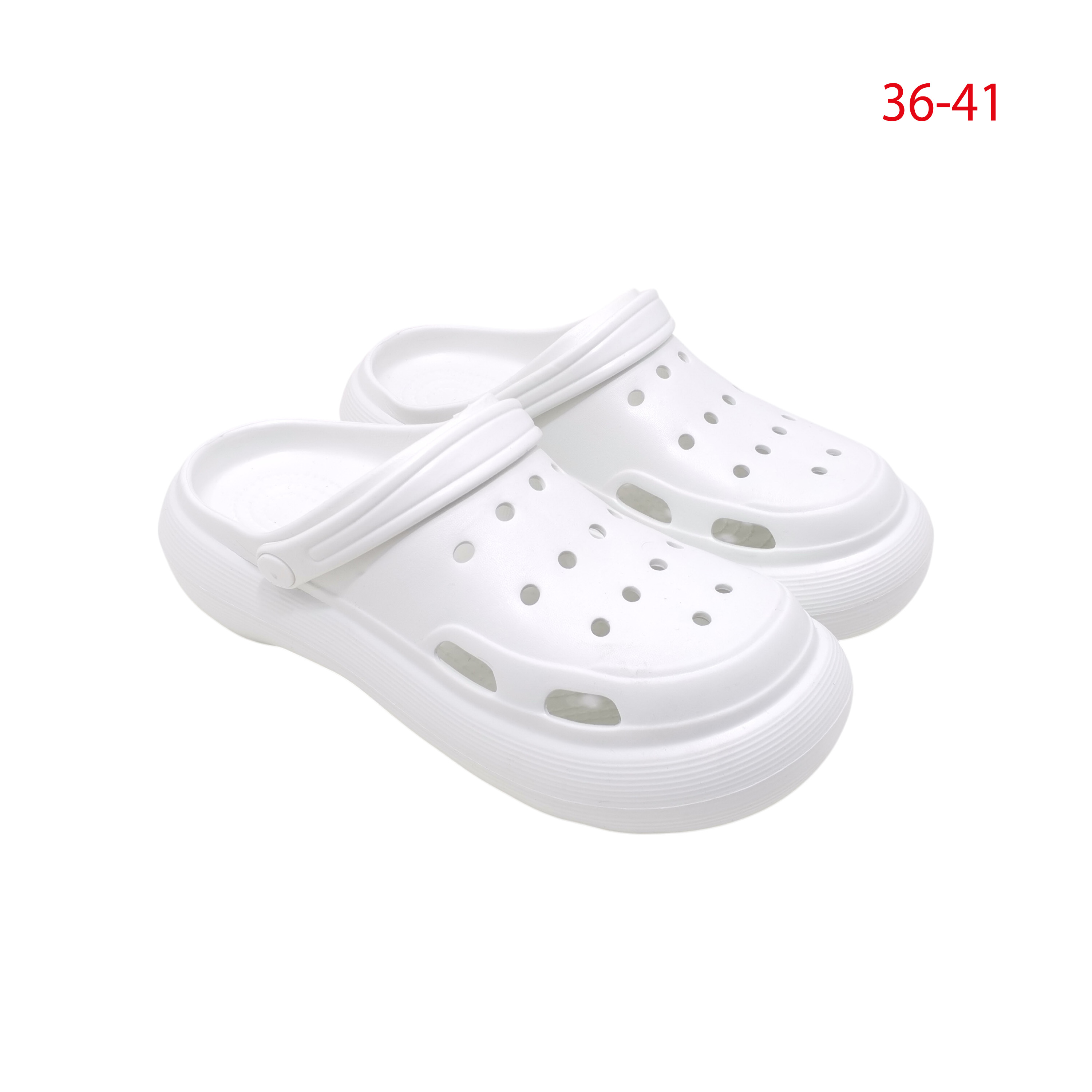 LILY ZENNE TERLIK BEYAZ CROCKS 36-41