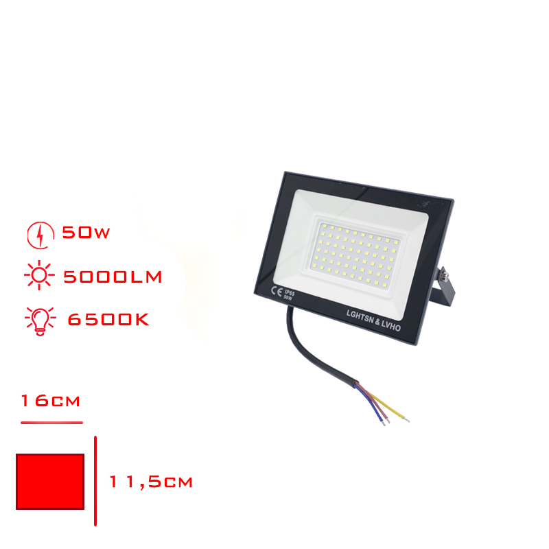 LEVA PROJEKTOR LED SLIM 50W BEYAZ ISIK LV-3147 / 6