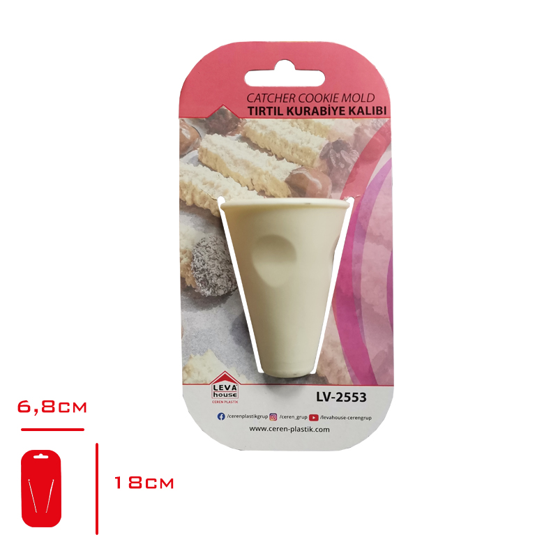 LEVA TIRTIL KURABIYE KALIBI LV-2553 - 1. Minimum sipariş tutarı 5.000TL'dir (KDV hariç).
2. Fiyatlarımız İzmir teslim fiyatlarıdır; kargo ücreti Kargo ve Teslimat Politikası'na göre hesaplanır (₺100.000 ve üzeri siparişlerde ücretsiz).
3. Spot ve sipariş üzerine tedarik edilen ürünlerde stok durumu ve teslim süresi sipariş onayında bildirilir.
4. Kusurlu, hasarlı veya yanlış gönderilen ürünler, teslimden itibaren 14 gün içinde bildirilmesi hâlinde iade alınır.
5. Şahıs şirketlerine ve tüzel kişilere faturalı satış yapılmaktadır; bireysel tüketicilere satış yapılmamaktadır.