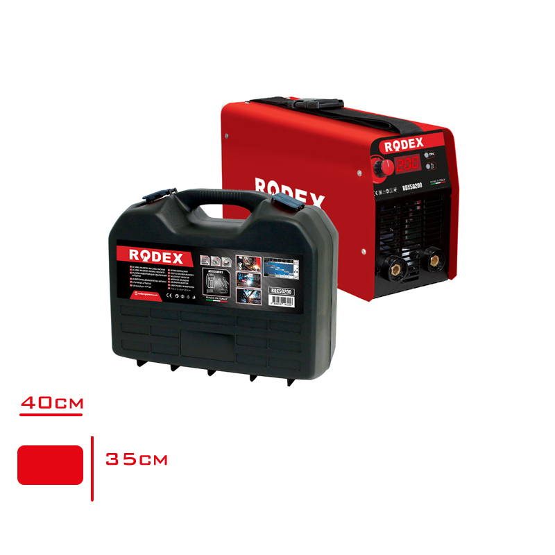 RODEX DC KAYNAK MAKINESI CANTALI INVERTER 15-200A RDX50200 - 1. Minimum sipariş tutarı 5.000TL'dir (KDV hariç).
2. Fiyatlarımız İzmir teslim fiyatlarıdır; kargo ücreti Kargo ve Teslimat Politikası'na göre hesaplanır (₺100.000 ve üzeri siparişlerde ücretsiz).
3. Spot ve sipariş üzerine tedarik edilen ürünlerde stok durumu ve teslim süresi sipariş onayında bildirilir.
4. Kusurlu, hasarlı veya yanlış gönderilen ürünler, teslimden itibaren 14 gün içinde bildirilmesi hâlinde iade alınır.
5. Şahıs şirketlerine ve tüzel kişilere faturalı satış yapılmaktadır; bireysel tüketicilere satış yapılmamaktadır.