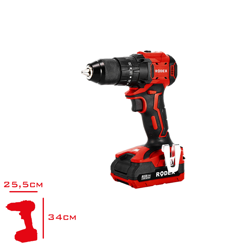 RODEX DARBELI MATKAP AKULU 21 VOLT RDX3404 - 1. Minimum sipariş tutarı 5.000TL'dir (KDV hariç).
2. Fiyatlarımız İzmir teslim fiyatlarıdır; kargo ücreti Kargo ve Teslimat Politikası'na göre hesaplanır (₺100.000 ve üzeri siparişlerde ücretsiz).
3. Spot ve sipariş üzerine tedarik edilen ürünlerde stok durumu ve teslim süresi sipariş onayında bildirilir.
4. Kusurlu, hasarlı veya yanlış gönderilen ürünler, teslimden itibaren 14 gün içinde bildirilmesi hâlinde iade alınır.
5. Şahıs şirketlerine ve tüzel kişilere faturalı satış yapılmaktadır; bireysel tüketicilere satış yapılmamaktadır.