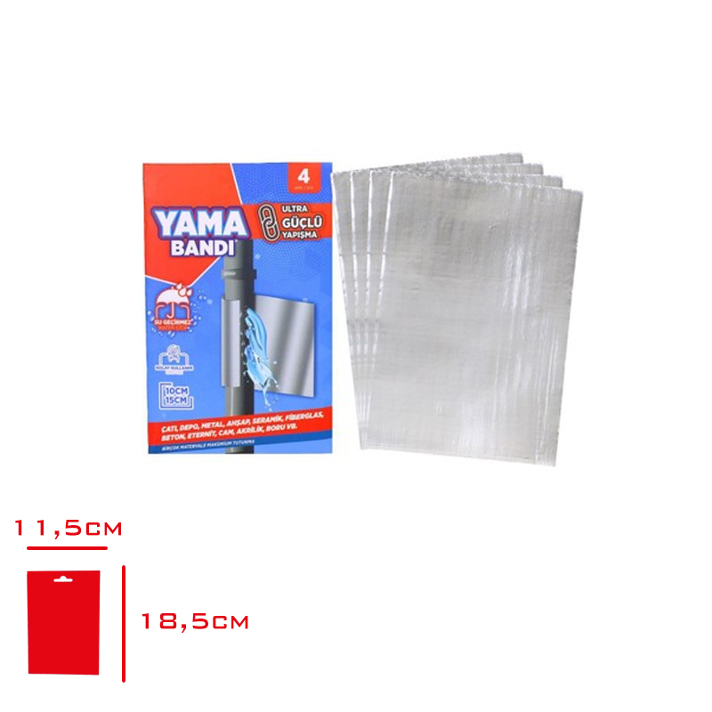 BONDIT YAMA BANDI SUYA DAYANIKLI 10*15 CM BND01021015 - 1. Minimum sipariş tutarı 5.000TL'dir (KDV hariç).
2. Fiyatlarımız İzmir teslim fiyatlarıdır; kargo ücreti Kargo ve Teslimat Politikası'na göre hesaplanır (₺100.000 ve üzeri siparişlerde ücretsiz).
3. Spot ve sipariş üzerine tedarik edilen ürünlerde stok durumu ve teslim süresi sipariş onayında bildirilir.
4. Kusurlu, hasarlı veya yanlış gönderilen ürünler, teslimden itibaren 14 gün içinde bildirilmesi hâlinde iade alınır.
5. Şahıs şirketlerine ve tüzel kişilere faturalı satış yapılmaktadır; bireysel tüketicilere satış yapılmamaktadır.