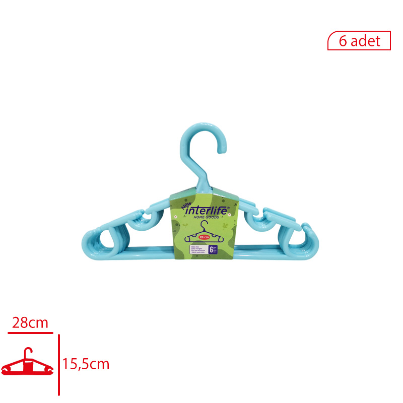 COCUK ELBISE ASKISI  6 LI G-128 - 1. Minimum sipariş tutarı 5.000TL'dir (KDV hariç).
2. Fiyatlarımız İzmir teslim fiyatlarıdır; kargo ücreti Kargo ve Teslimat Politikası'na göre hesaplanır (₺100.000 ve üzeri siparişlerde ücretsiz).
3. Spot ve sipariş üzerine tedarik edilen ürünlerde stok durumu ve teslim süresi sipariş onayında bildirilir.
4. Kusurlu, hasarlı veya yanlış gönderilen ürünler, teslimden itibaren 14 gün içinde bildirilmesi hâlinde iade alınır.
5. Şahıs şirketlerine ve tüzel kişilere faturalı satış yapılmaktadır; bireysel tüketicilere satış yapılmamaktadır.