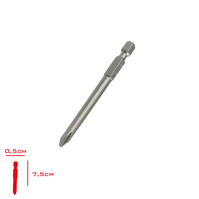 BITS UC YILDIZ PZ 2*75 MM SHT-105 - 