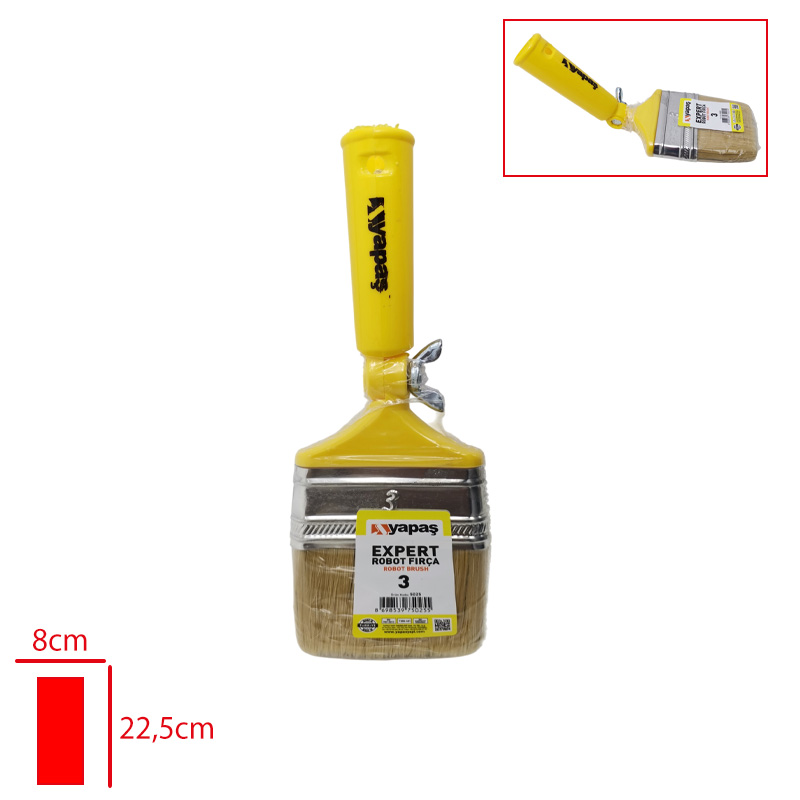 YAGLI BOYA FIRCASI LUKS AKROBATOBOT NO:3 5025 - 1. Minimum sipariş tutarı 5.000TL'dir (KDV hariç).
2. Fiyatlarımız İzmir teslim fiyatlarıdır; kargo ücreti Kargo ve Teslimat Politikası'na göre hesaplanır (₺100.000 ve üzeri siparişlerde ücretsiz).
3. Spot ve sipariş üzerine tedarik edilen ürünlerde stok durumu ve teslim süresi sipariş onayında bildirilir.
4. Kusurlu, hasarlı veya yanlış gönderilen ürünler, teslimden itibaren 14 gün içinde bildirilmesi hâlinde iade alınır.
5. Şahıs şirketlerine ve tüzel kişilere faturalı satış yapılmaktadır; bireysel tüketicilere satış yapılmamaktadır.
