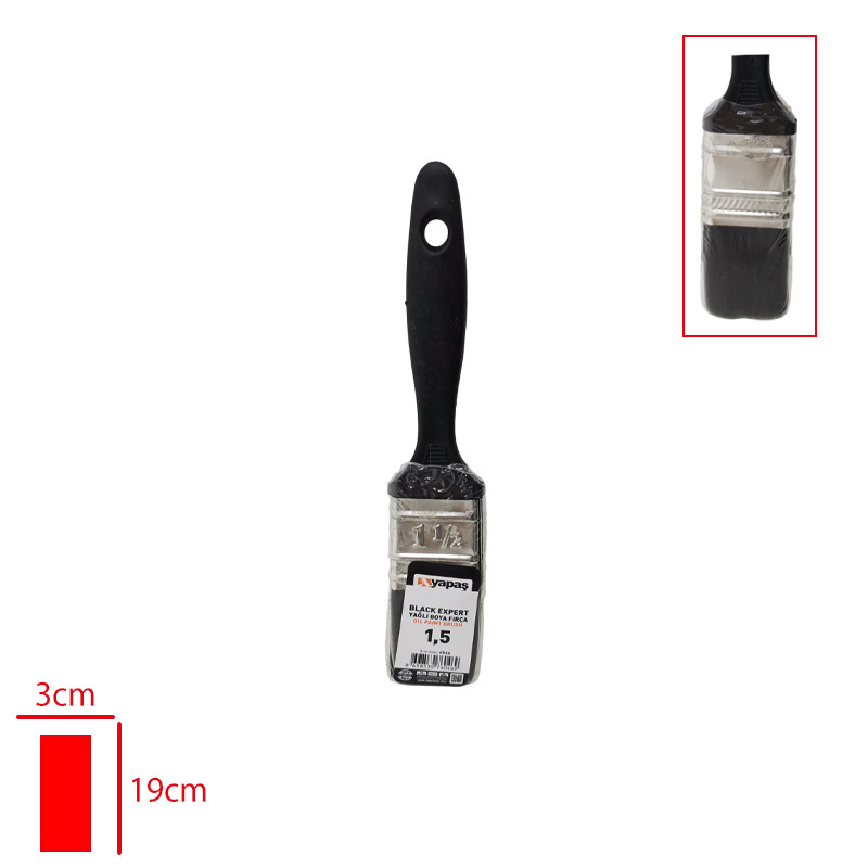 YAGLI BOYA FIRCASI SAPLI SIYAH NO:1,5 6046 - 1. Minimum sipariş tutarı 5.000TL'dir (KDV hariç).
2. Fiyatlarımız İzmir teslim fiyatlarıdır; kargo ücreti Kargo ve Teslimat Politikası'na göre hesaplanır (₺100.000 ve üzeri siparişlerde ücretsiz).
3. Spot ve sipariş üzerine tedarik edilen ürünlerde stok durumu ve teslim süresi sipariş onayında bildirilir.
4. Kusurlu, hasarlı veya yanlış gönderilen ürünler, teslimden itibaren 14 gün içinde bildirilmesi hâlinde iade alınır.
5. Şahıs şirketlerine ve tüzel kişilere faturalı satış yapılmaktadır; bireysel tüketicilere satış yapılmamaktadır.