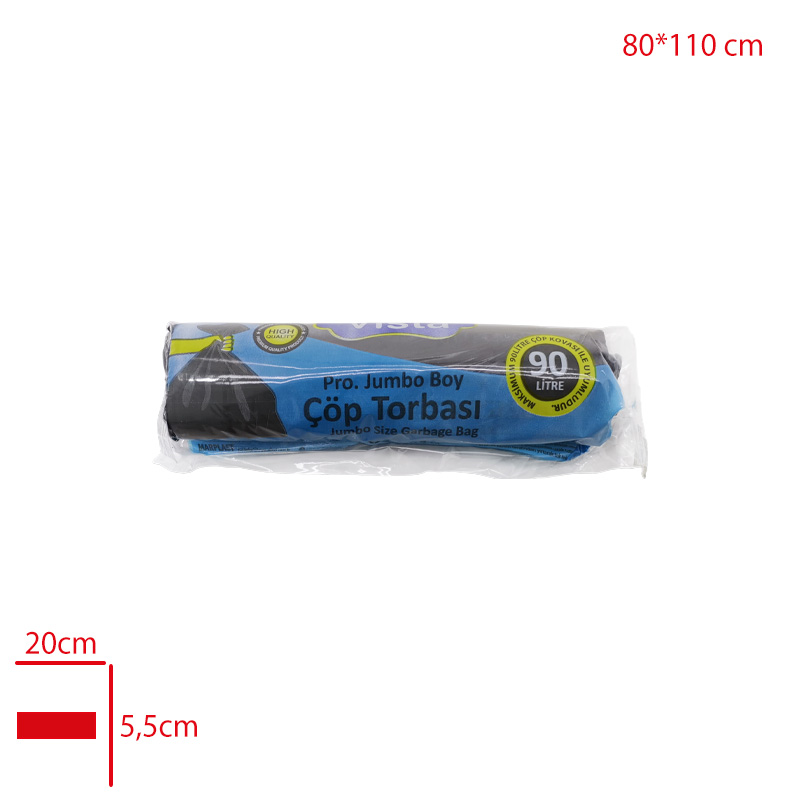 VISTA COP TORBASI EKONOMIK JUMBO 10 LU 80*110 CM 160 GR - 1. Minimum sipariş tutarı 5.000TL'dir (KDV hariç).
2. Fiyatlarımız İzmir teslim fiyatlarıdır; kargo ücreti Kargo ve Teslimat Politikası'na göre hesaplanır (₺100.000 ve üzeri siparişlerde ücretsiz).
3. Spot ve sipariş üzerine tedarik edilen ürünlerde stok durumu ve teslim süresi sipariş onayında bildirilir.
4. Kusurlu, hasarlı veya yanlış gönderilen ürünler, teslimden itibaren 14 gün içinde bildirilmesi hâlinde iade alınır.
5. Şahıs şirketlerine ve tüzel kişilere faturalı satış yapılmaktadır; bireysel tüketicilere satış yapılmamaktadır.