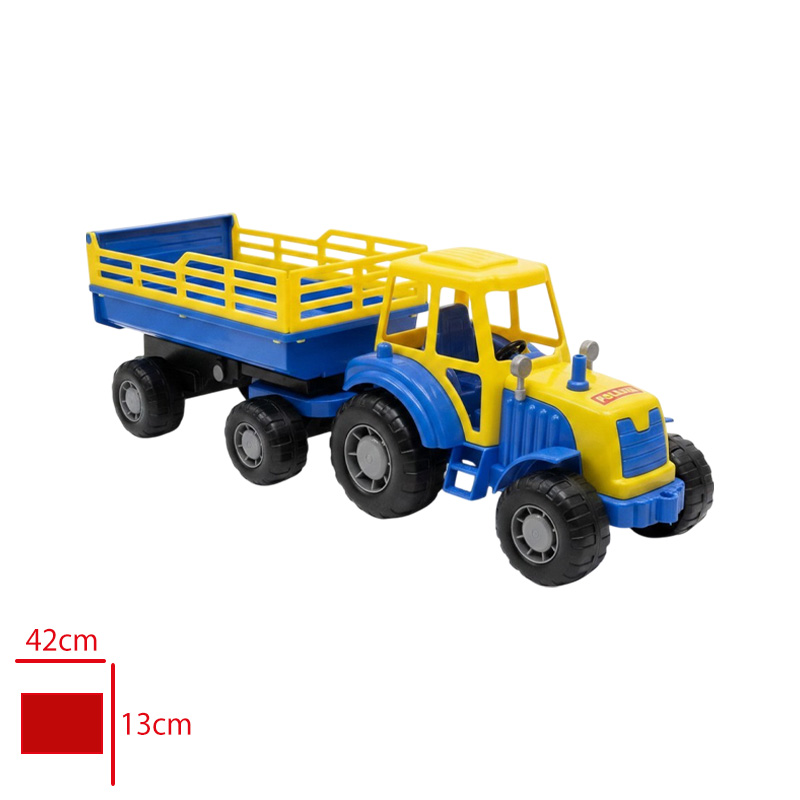POLESIE TRAKTOR YARI ROMORKLU USTA  35271