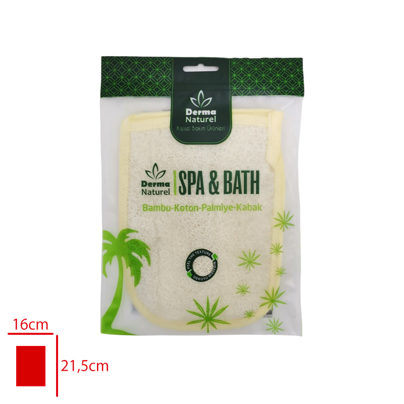 DERMA NATUREL KABAK HAVLU ELDIVEN MS-11 - 
