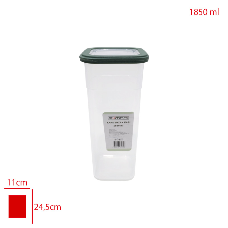 EVMONI ERZAK KABI KARE 1850 ML - 