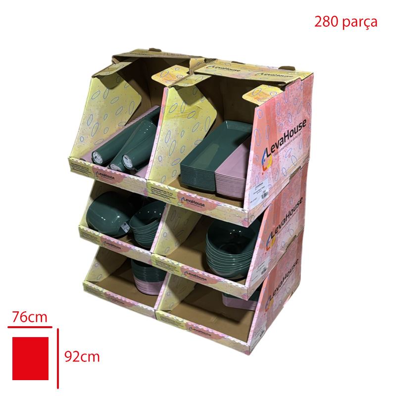 LEVA PIKNIK URUNLERI STANDI 280 PARCA