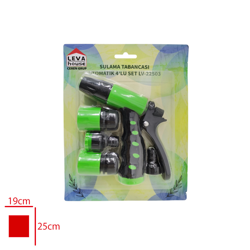 LEVA SULAMA TABANCASI OTOMATIK 4 LU SET LV-22503 - 