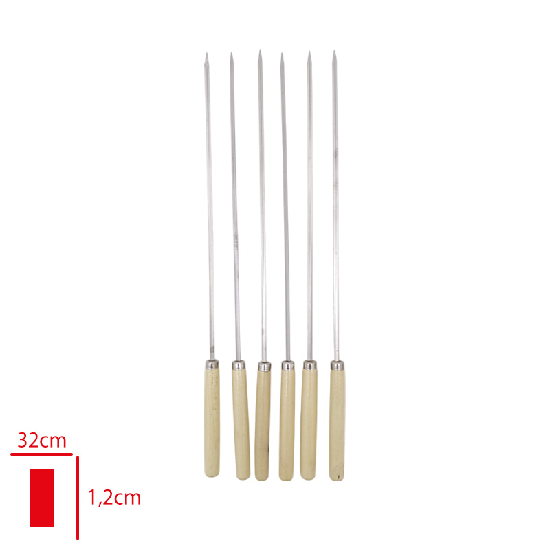 AHSAP SAPLI BARBEKU SIS YASSI 6 LI 32*1 CM - 1. Minimum sipariş tutarı 5.000TL'dir (KDV hariç).
2. Fiyatlarımız İzmir teslim fiyatlarıdır; kargo ücreti Kargo ve Teslimat Politikası'na göre hesaplanır (₺100.000 ve üzeri siparişlerde ücretsiz).
3. Spot ve sipariş üzerine tedarik edilen ürünlerde stok durumu ve teslim süresi sipariş onayında bildirilir.
4. Kusurlu, hasarlı veya yanlış gönderilen ürünler, teslimden itibaren 14 gün içinde bildirilmesi hâlinde iade alınır.
5. Şahıs şirketlerine ve tüzel kişilere faturalı satış yapılmaktadır; bireysel tüketicilere satış yapılmamaktadır.