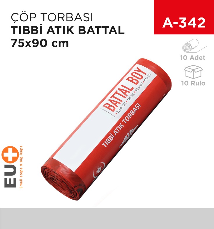 ÇÖP TORBASI TIBBİ ATIK RULO BATTAL 75*90 CM (10LU) (630GR) - 1. Minimum sipariş tutarı 5.000TL'dir (KDV hariç).
2. Fiyatlarımız İzmir teslim fiyatlarıdır; kargo ücreti Kargo ve Teslimat Politikası'na göre hesaplanır (₺100.000 ve üzeri siparişlerde ücretsiz).
3. Spot ve sipariş üzerine tedarik edilen ürünlerde stok durumu ve teslim süresi sipariş onayında bildirilir.
4. Kusurlu, hasarlı veya yanlış gönderilen ürünler, teslimden itibaren 14 gün içinde bildirilmesi hâlinde iade alınır.
5. Şahıs şirketlerine ve tüzel kişilere faturalı satış yapılmaktadır; bireysel tüketicilere satış yapılmamaktadır.