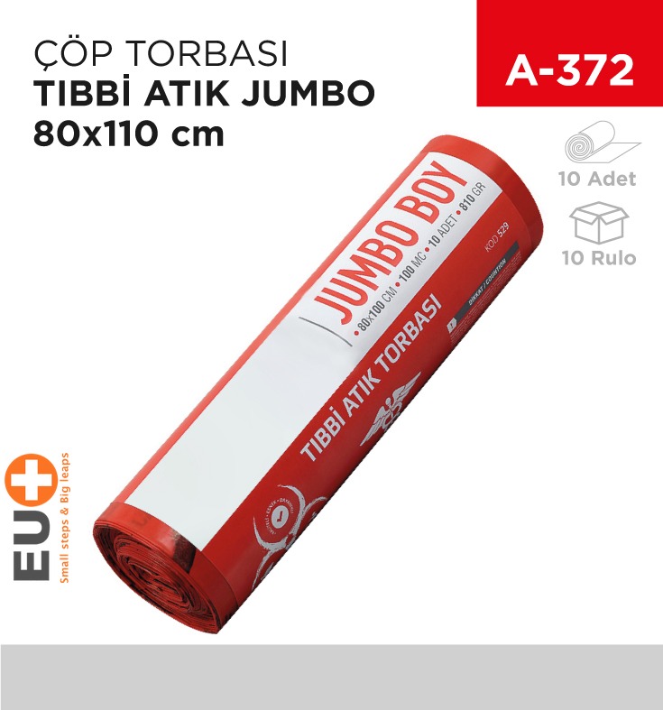 ÇÖP TORBASI TIBBİ ATIK RULO JUMBO 80*110 CM (10LU) (810GR) - 1. Minimum sipariş tutarı 5.000TL'dir (KDV hariç).
2. Fiyatlarımız İzmir teslim fiyatlarıdır; kargo ücreti Kargo ve Teslimat Politikası'na göre hesaplanır (₺100.000 ve üzeri siparişlerde ücretsiz).
3. Spot ve sipariş üzerine tedarik edilen ürünlerde stok durumu ve teslim süresi sipariş onayında bildirilir.
4. Kusurlu, hasarlı veya yanlış gönderilen ürünler, teslimden itibaren 14 gün içinde bildirilmesi hâlinde iade alınır.
5. Şahıs şirketlerine ve tüzel kişilere faturalı satış yapılmaktadır; bireysel tüketicilere satış yapılmamaktadır.