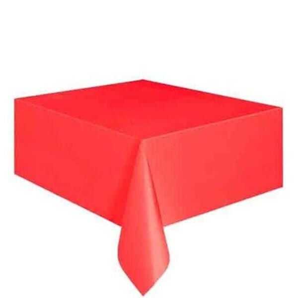 Plastik Masa Örtüsü Kırmızı 137x183 cm - Kullan At kırmızı renkli, ince plastik masa örtüsü, 137 x 183 cm ebatındadır. Suya sıvıya dayanıklı, silinebilir üründür.
Doğum günü, özel gün ve davetleriniz için üretilmiş kırmızı plastik masa örtüsü. Pratik ve şık masa örtüsünü kullandıktan sonra ister atabilir isterseniz silerek düzgün bir şekilde muhafaza edip tekrar kullanabilirsiniz.
Tek kullanımlık, ekonomik ve ince plastik masa örtüsü beyaz ve kırmızı renk olarak mevcuttur.