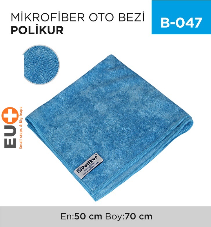 MİKROFİBER OTO BEZİ POLİKUR (3223)
