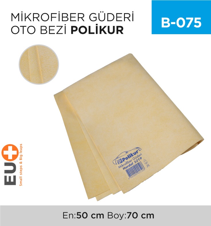 GÜDERİ MİKROFİBER OTO BEZİ POLİKUR (3219)