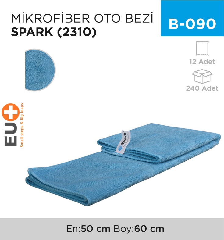 MİKROFİBER OTO BEZİ SPARK 50*60 CM (2310)