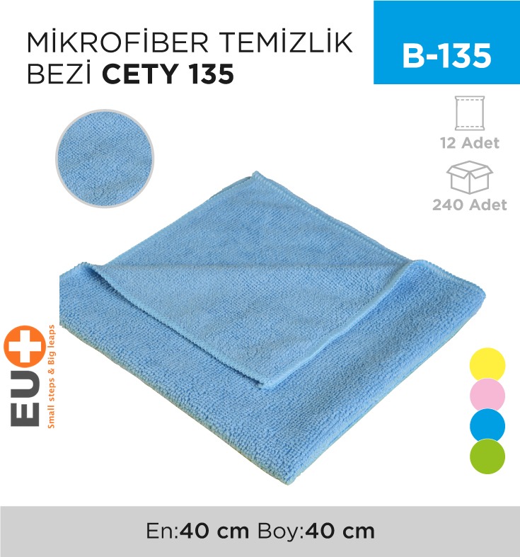 MİKROFİBER TEMİZLİK BEZİ CETY 135 (LINEX)(04)