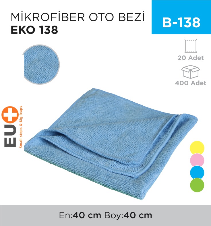 MİKROFİBER TEMİZLİK BEZİ EKO 40*40 CM - 1. Minimum sipariş tutarı 5.000TL'dir (KDV hariç).
2. Fiyatlarımız İzmir teslim fiyatlarıdır; kargo ücreti Kargo ve Teslimat Politikası'na göre hesaplanır (₺100.000 ve üzeri siparişlerde ücretsiz).
3. Spot ve sipariş üzerine tedarik edilen ürünlerde stok durumu ve teslim süresi sipariş onayında bildirilir.
4. Kusurlu, hasarlı veya yanlış gönderilen ürünler, teslimden itibaren 14 gün içinde bildirilmesi hâlinde iade alınır.
5. Şahıs şirketlerine ve tüzel kişilere faturalı satış yapılmaktadır; bireysel tüketicilere satış yapılmamaktadır.