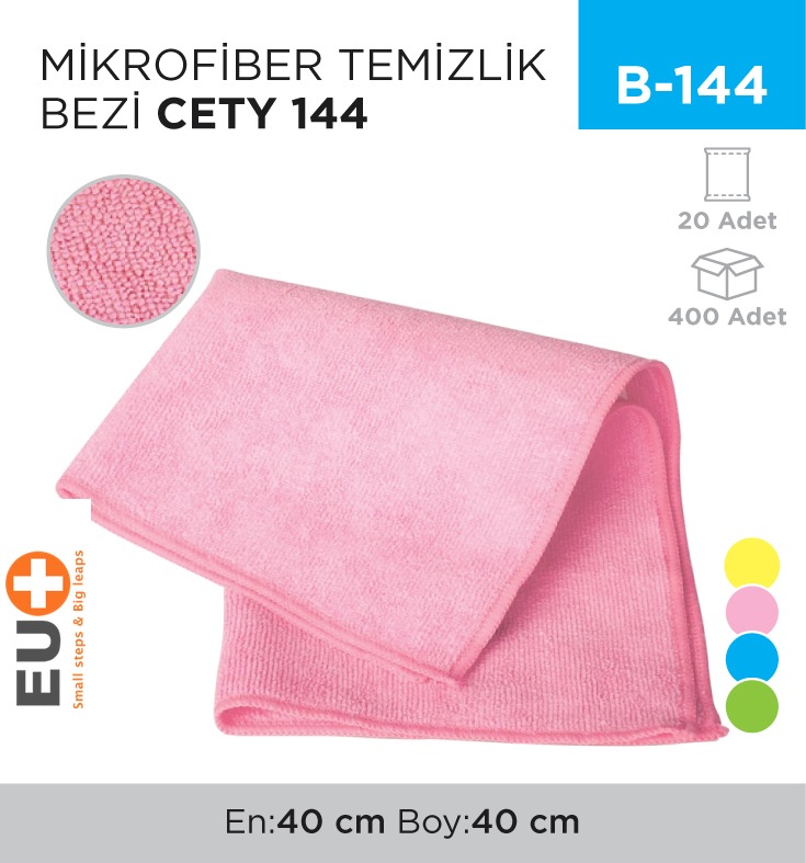 MİKROFİBER TEMİZLİK BEZİ CETY 144 - 1. Minimum sipariş tutarı 5.000TL'dir (KDV hariç).
2. Fiyatlarımız İzmir teslim fiyatlarıdır; kargo ücreti Kargo ve Teslimat Politikası'na göre hesaplanır (₺100.000 ve üzeri siparişlerde ücretsiz).
3. Spot ve sipariş üzerine tedarik edilen ürünlerde stok durumu ve teslim süresi sipariş onayında bildirilir.
4. Kusurlu, hasarlı veya yanlış gönderilen ürünler, teslimden itibaren 14 gün içinde bildirilmesi hâlinde iade alınır.
5. Şahıs şirketlerine ve tüzel kişilere faturalı satış yapılmaktadır; bireysel tüketicilere satış yapılmamaktadır.