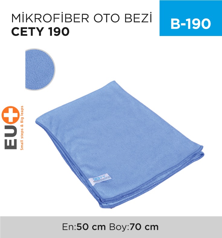 MİKROFİBER OTO BEZİ CETY 190
