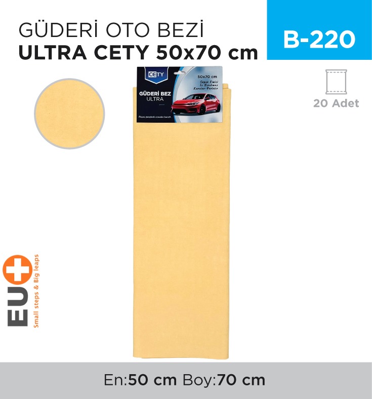GÜDERİ OTO BEZİ ULTRA CETY 50*70