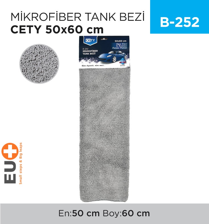 MİKROFİBER TANK BEZİ CETY 50*60 CM