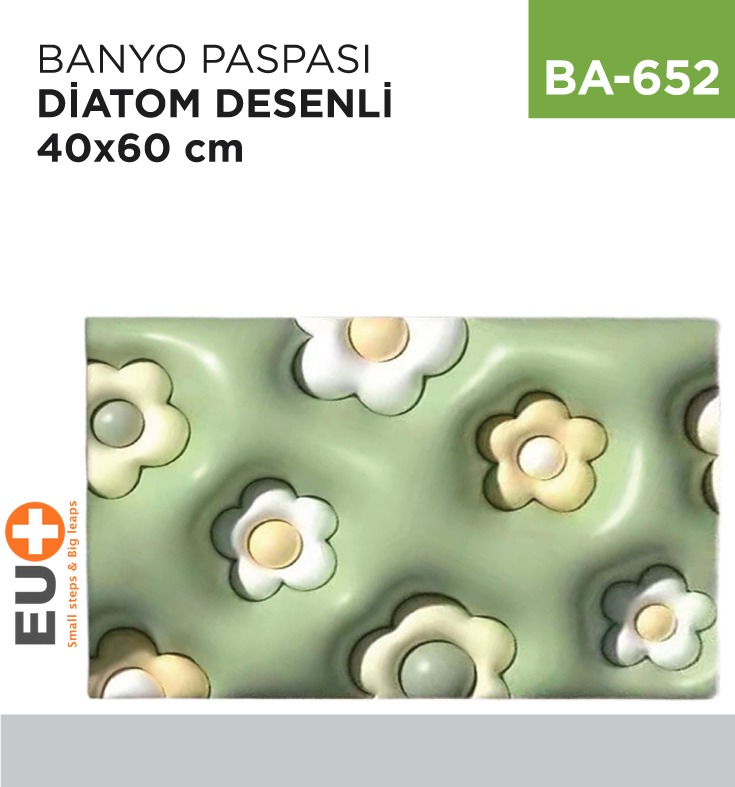 BANYO PASPASI DİATOM DESENLİ 40*60 CM