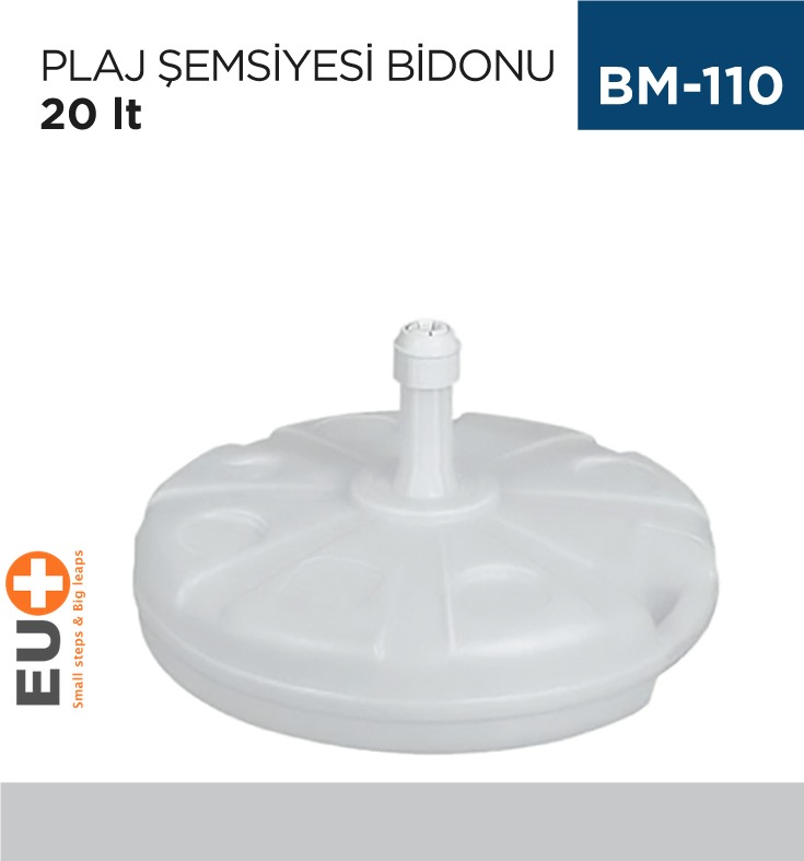 PLAJ ŞEMSİYESİ BİDONU 20 LT