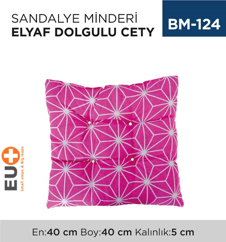 SANDALYE MİNDERİ CETY ELYAF DOLGULU - 1. Minimum sipariş tutarı 5.000TL'dir (KDV hariç).
2. Fiyatlarımız İzmir teslim fiyatlarıdır; kargo ücreti Kargo ve Teslimat Politikası'na göre hesaplanır (₺100.000 ve üzeri siparişlerde ücretsiz).
3. Spot ve sipariş üzerine tedarik edilen ürünlerde stok durumu ve teslim süresi sipariş onayında bildirilir.
4. Kusurlu, hasarlı veya yanlış gönderilen ürünler, teslimden itibaren 14 gün içinde bildirilmesi hâlinde iade alınır.
5. Şahıs şirketlerine ve tüzel kişilere faturalı satış yapılmaktadır; bireysel tüketicilere satış yapılmamaktadır.